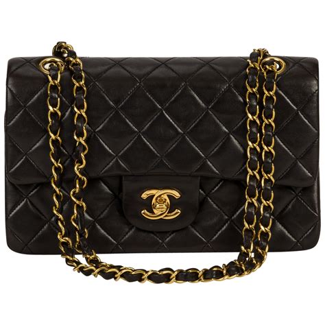 chanel purse black and gold|chanel black and gold purse.